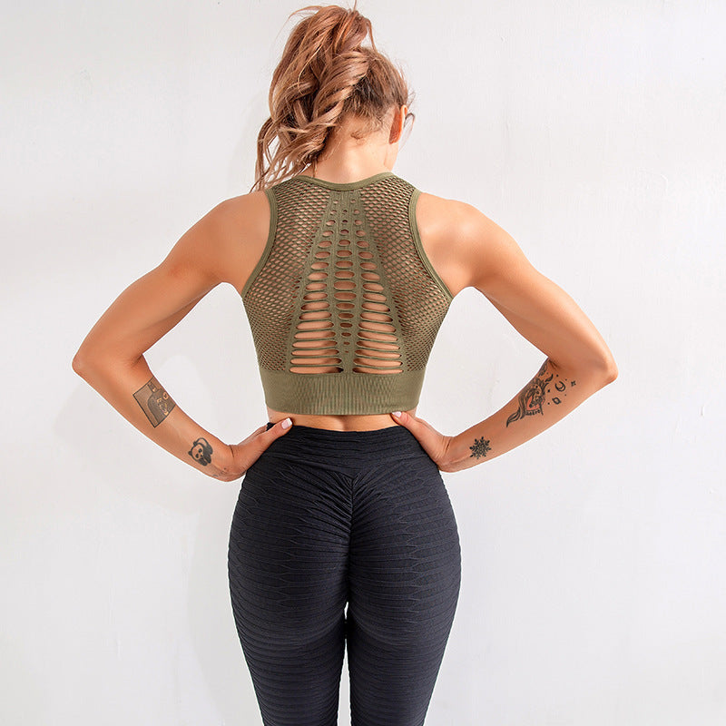 Women Mesh Sports Top