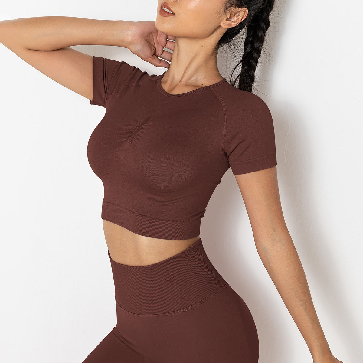 Yoga Wear Short-sleeved