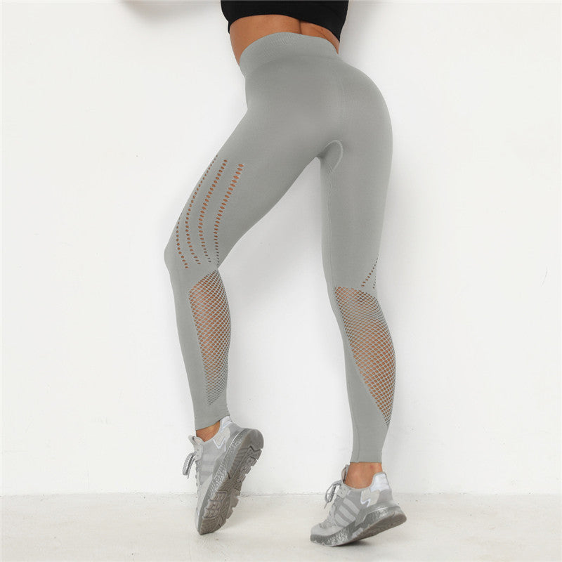 Ladies Elastic Fitness Pants