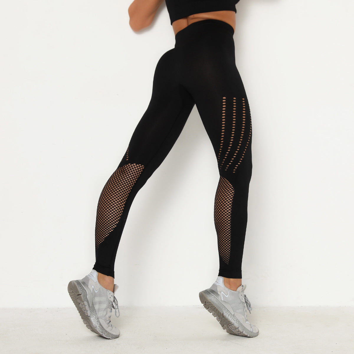 Ladies Elastic Fitness Pants