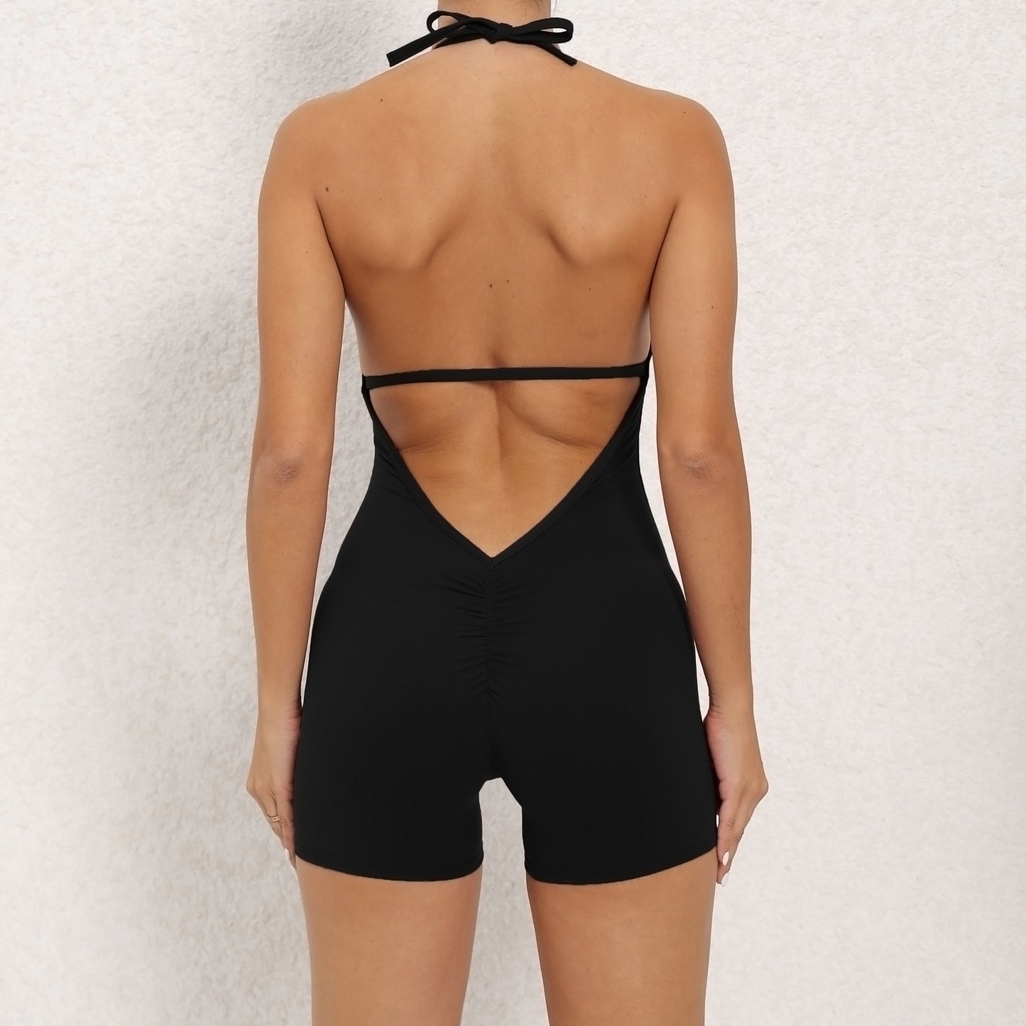 Yoga Halter Neck Jumpsuit