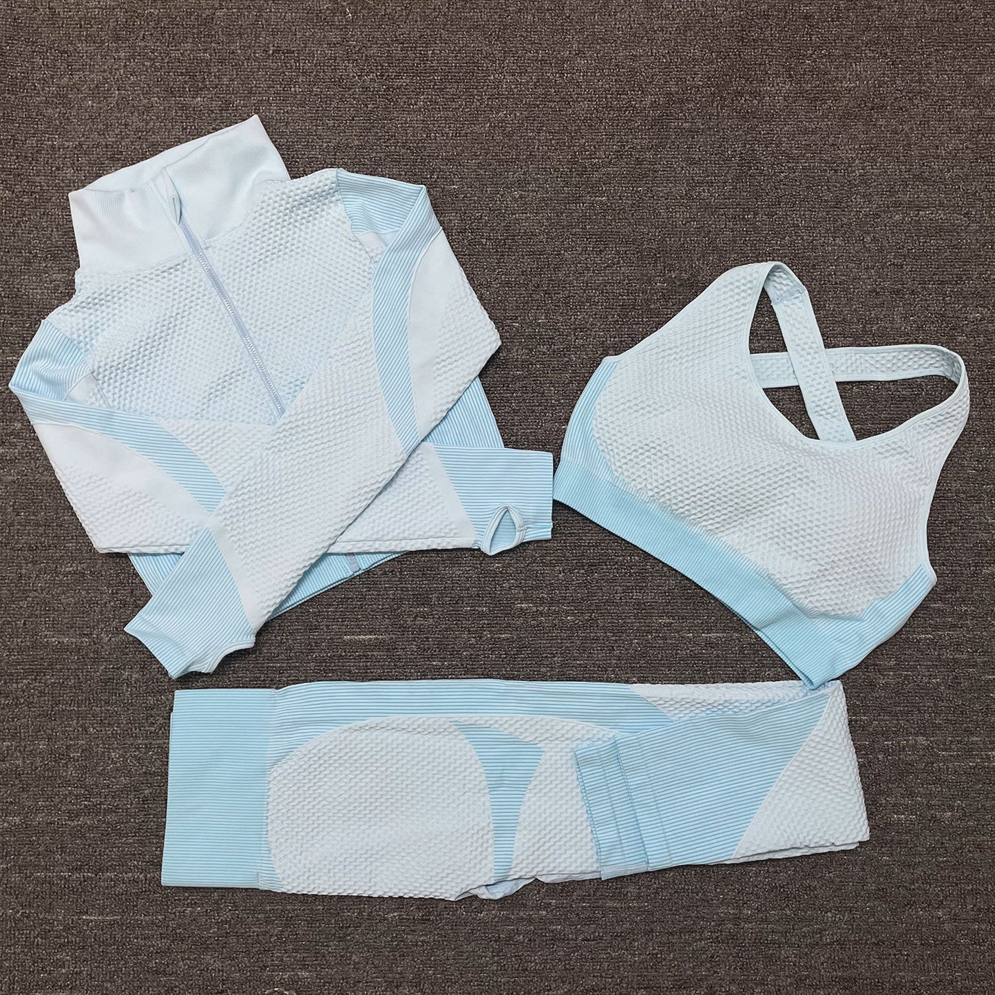 Three piece Stretch Yoga Suit