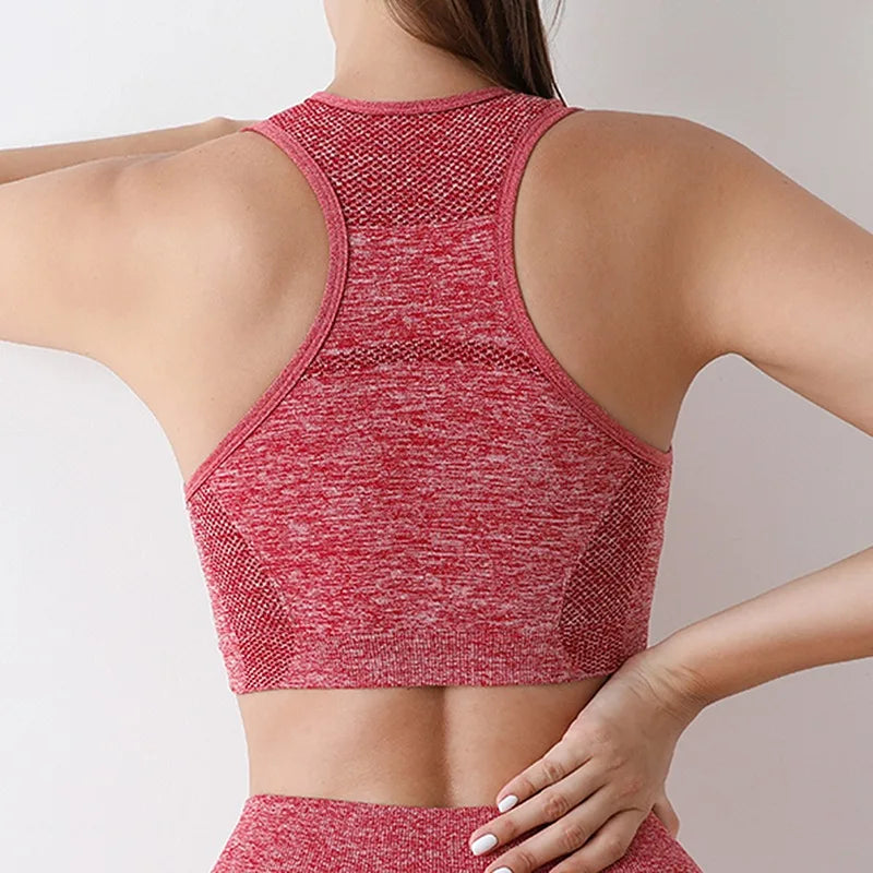 pink Sports Bra