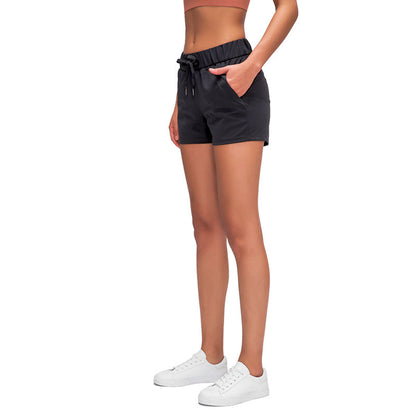 Lace Wide Loose Breathable Yoga Shorts