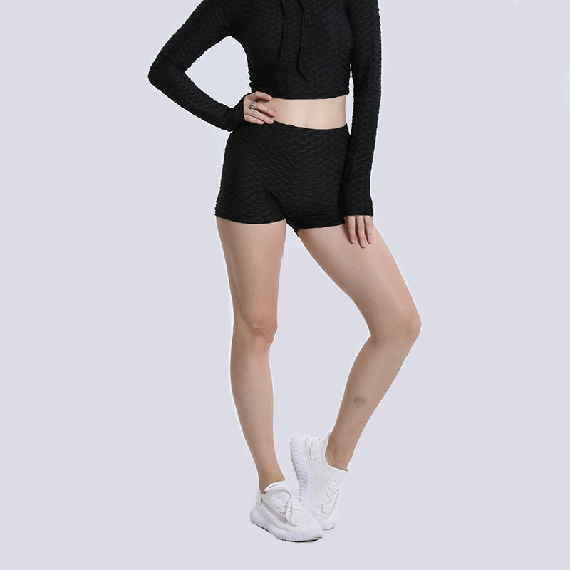 High Waist Hip Lift Yoga Shorts