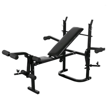 foldable weight bench with weights