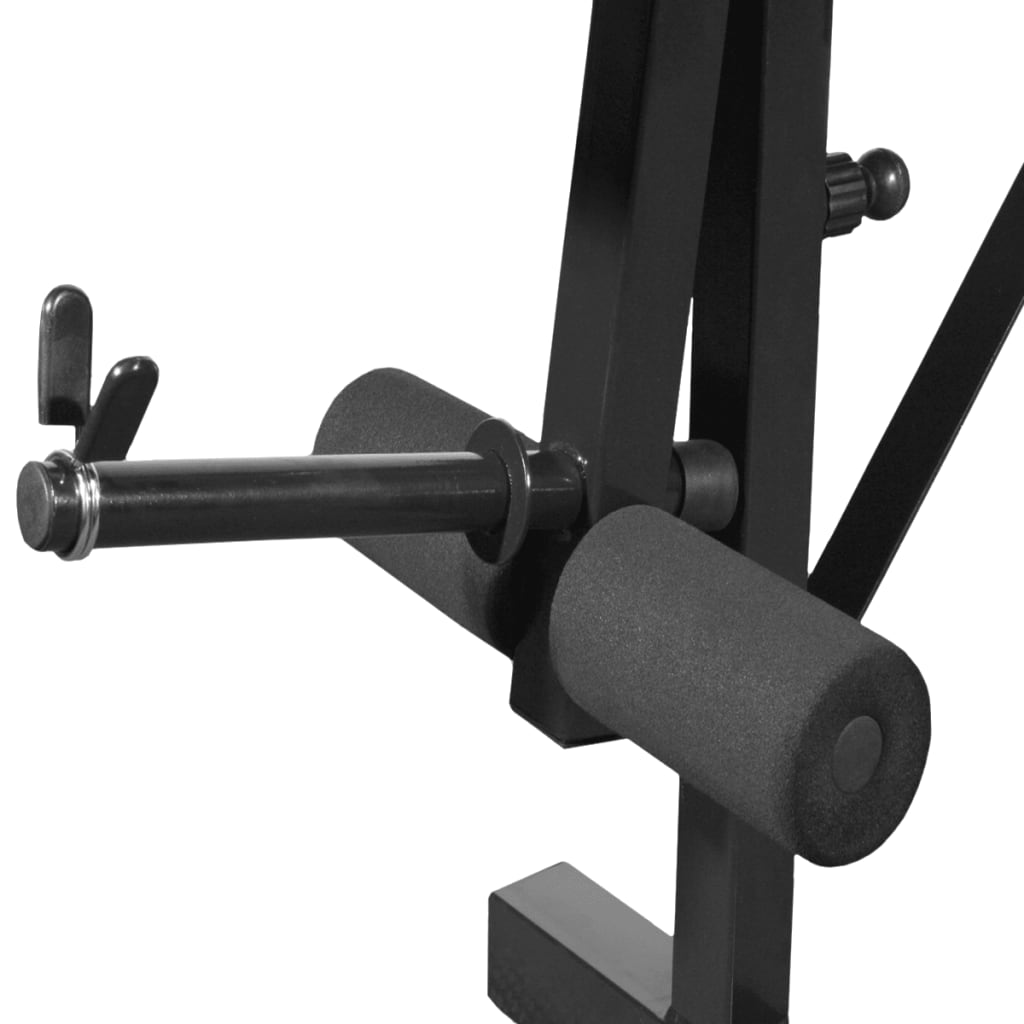 foldable weight bench with weights