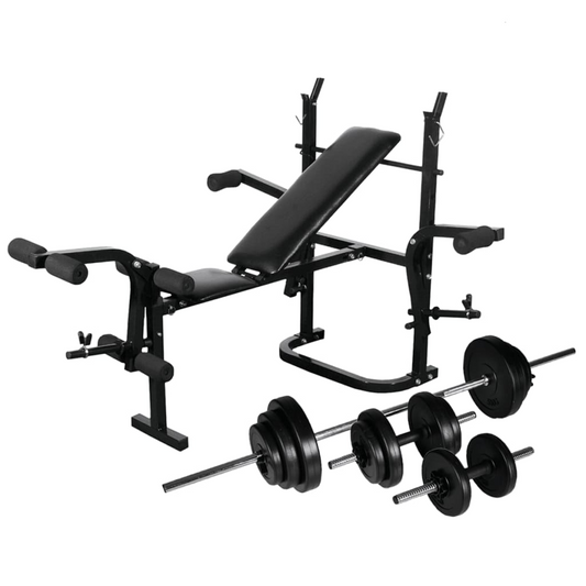 Weight Bench with Rack