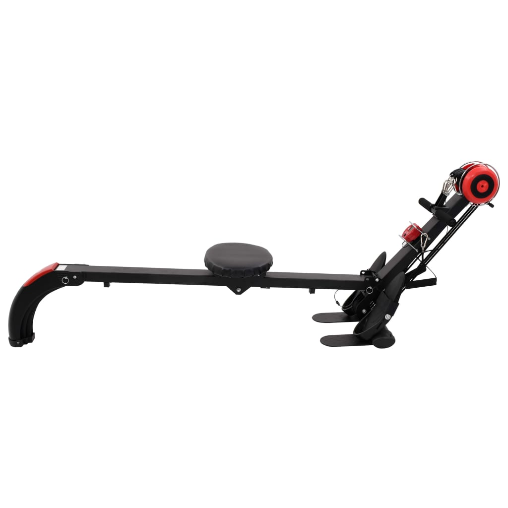 vidaXL Folding Rowing Machine Adjustable Resistance