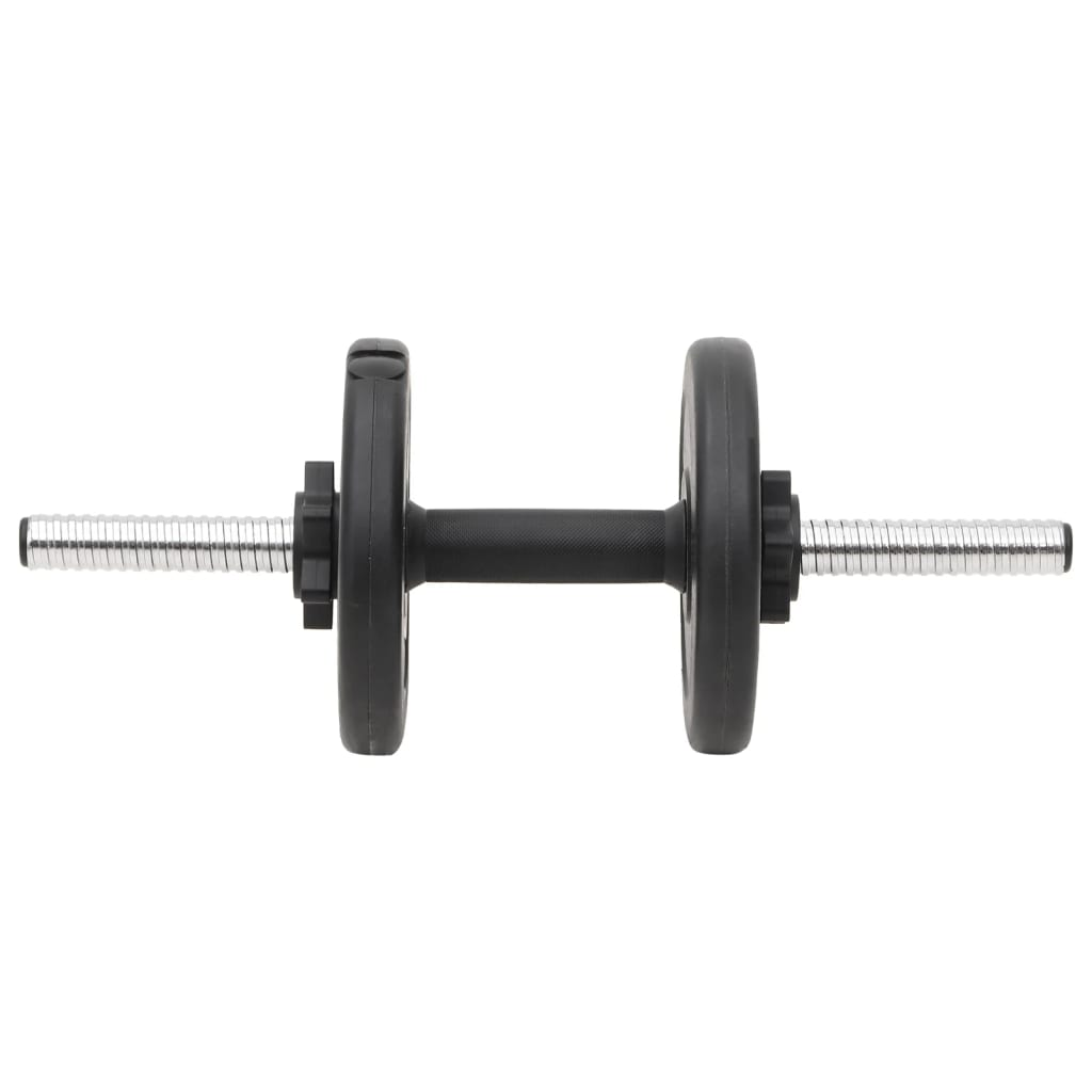 dumbbell and barbell set