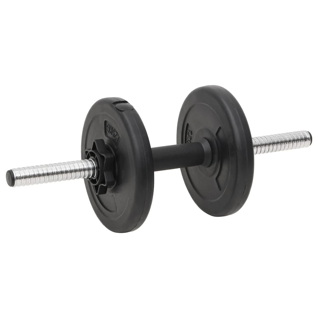 dumbbell and barbell set