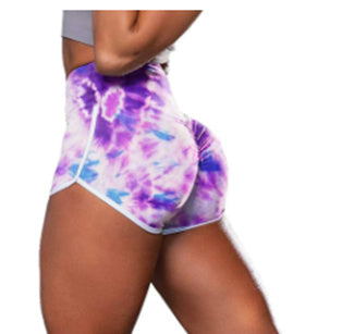 Ladies Camouflage Tie-Dye runningl Shorts