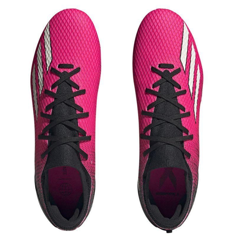 pink football boots