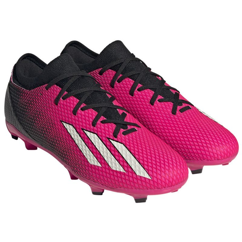 pink football boots