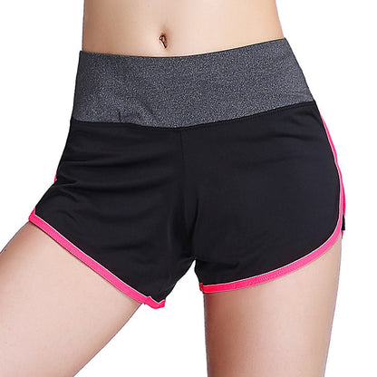 Two-piece sports fitness shorts