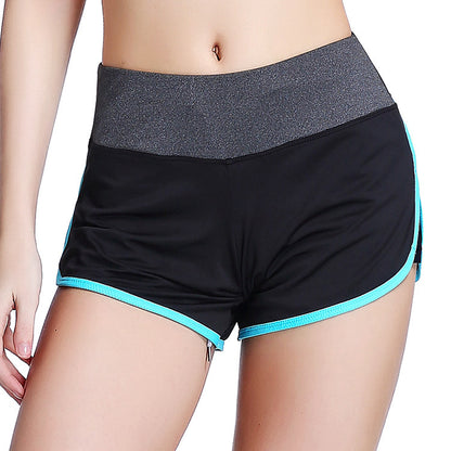 Two-piece sports fitness shorts