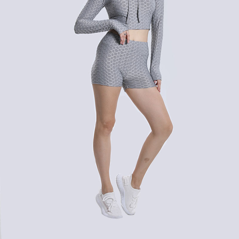 High Waist Hip Lift Yoga Shorts