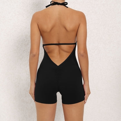 Yoga Halter Neck Jumpsuit