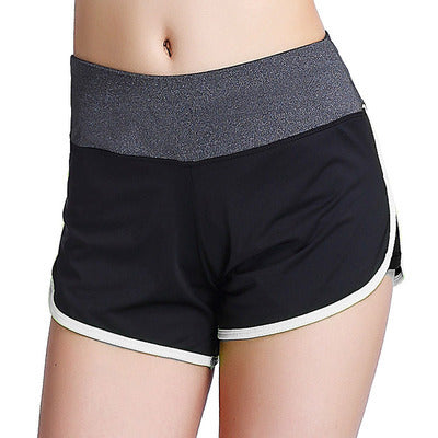 Two-piece sports fitness shorts