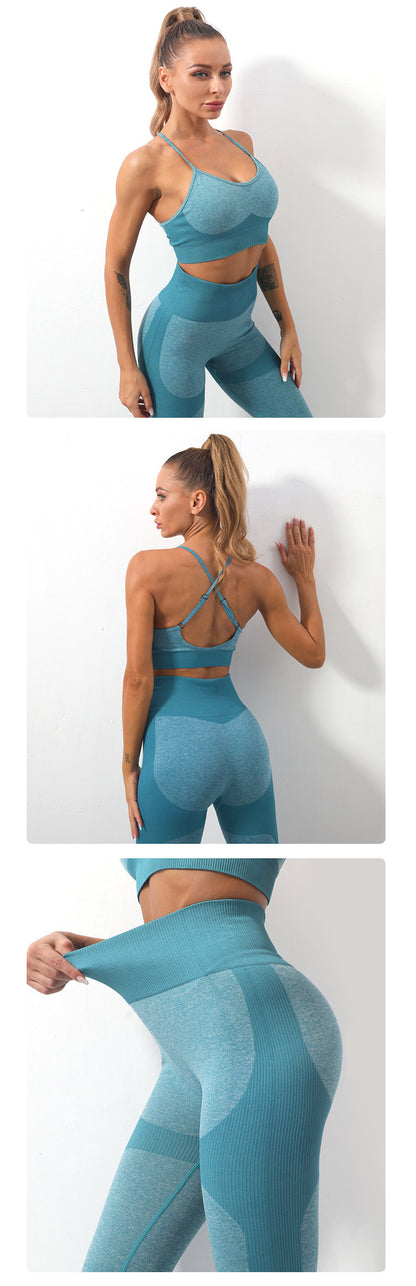 Sports Bra Yoga Suit