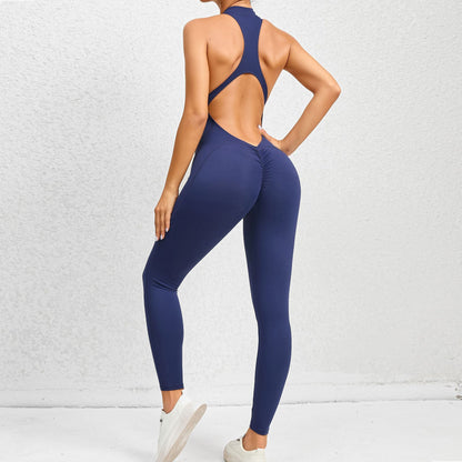 Sleeveless Yoga Jumpsuit