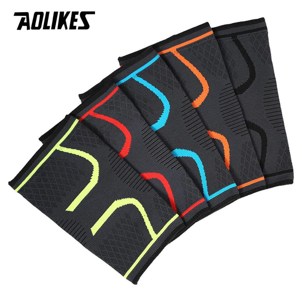 Elasticated Compression Knee Pads For Gym