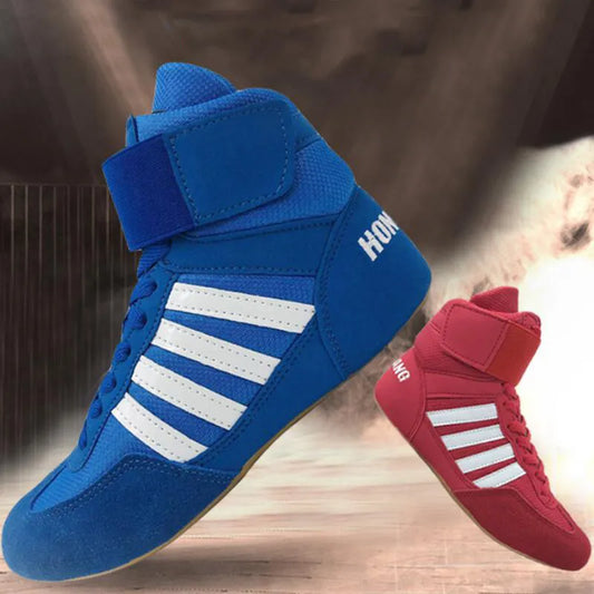 Rubber Outsole Boxing Shoes