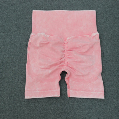 pink gym shorts