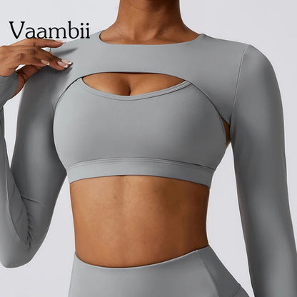 Long Sleeve Yoga Tops