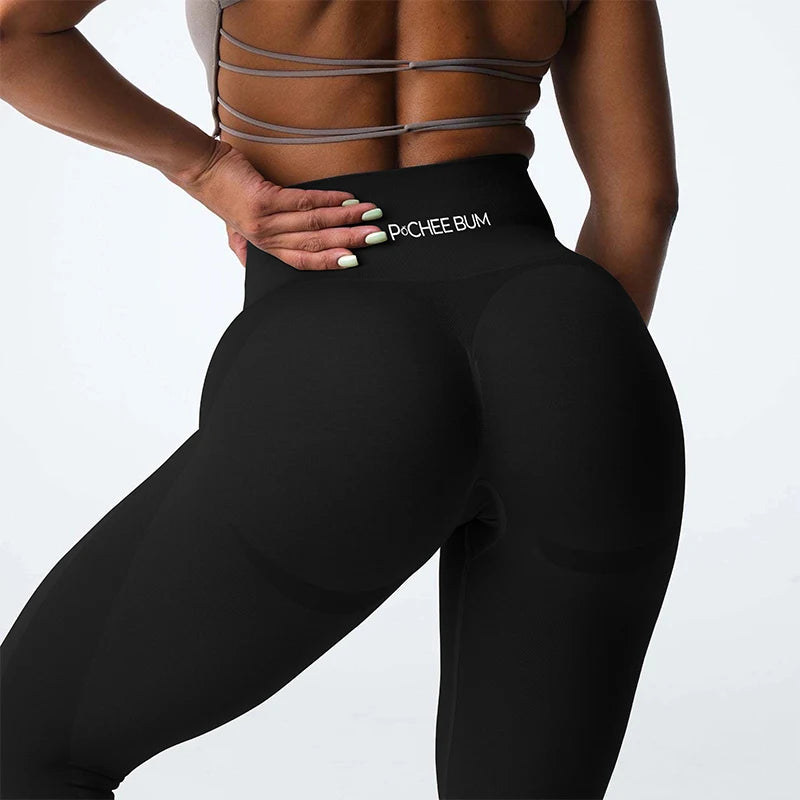 black yoga pants