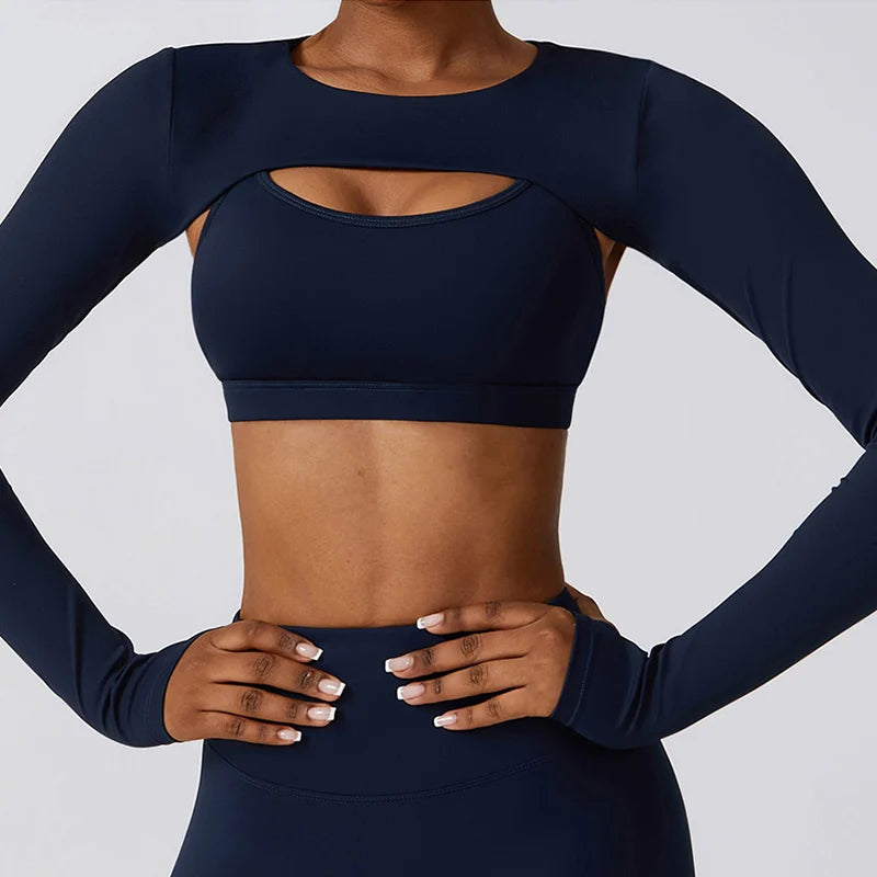 Long Sleeve Yoga Tops