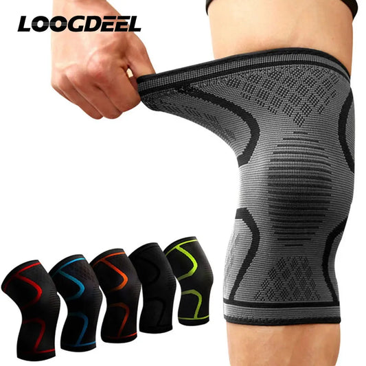 Elasticated Compression Knee Pads For Gym