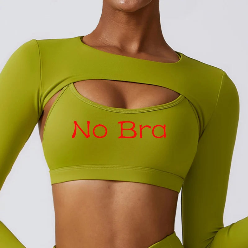 Long Sleeve Yoga Tops