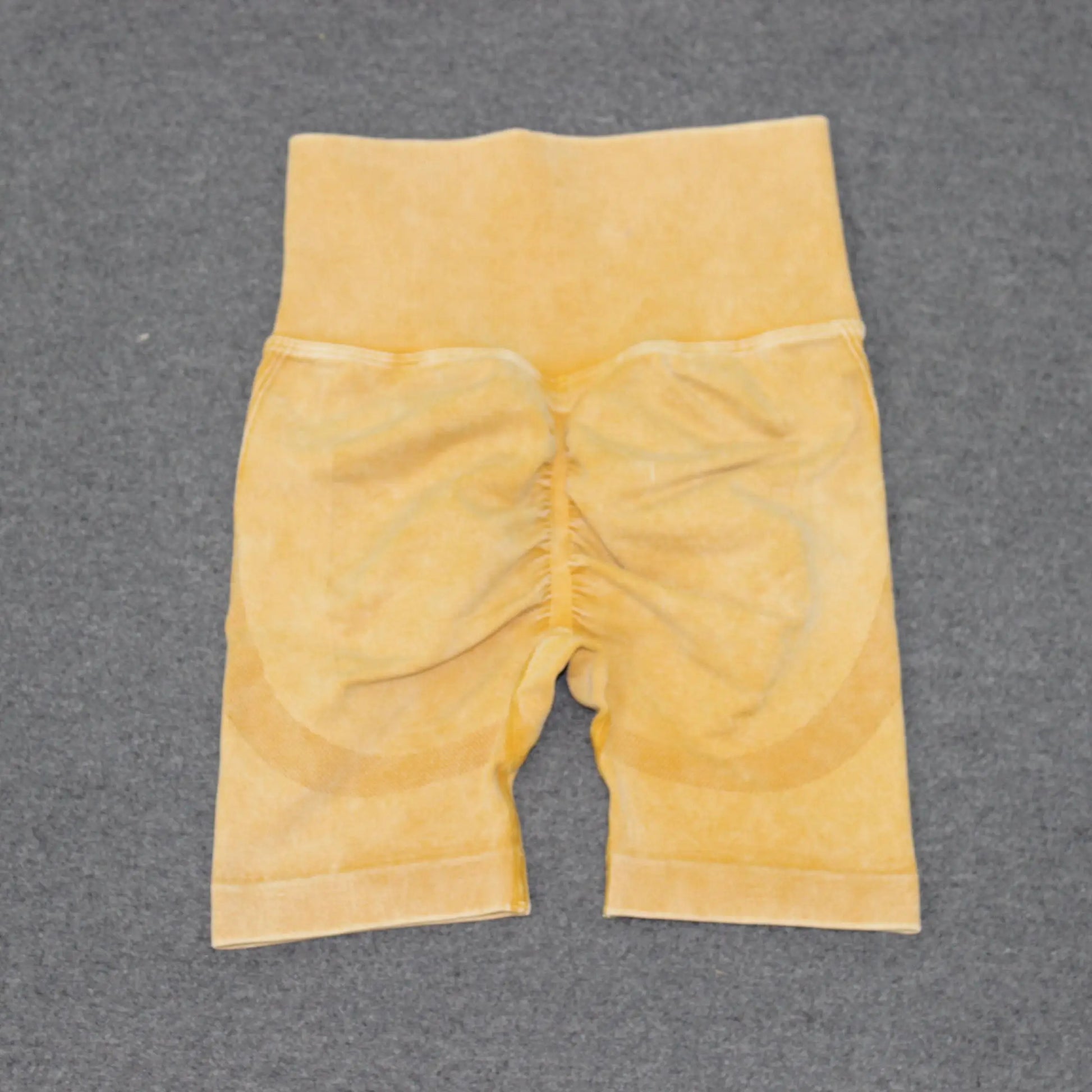 yellow gym shorts