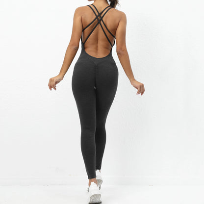 black scrunch bum leggings