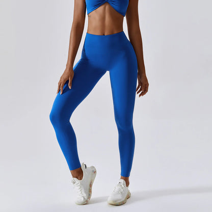 blue leggings