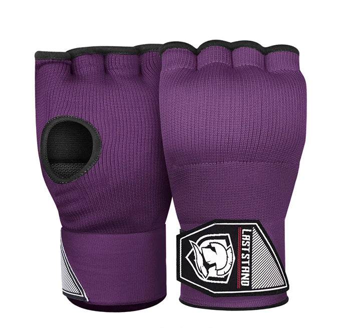 purple boxing gloves