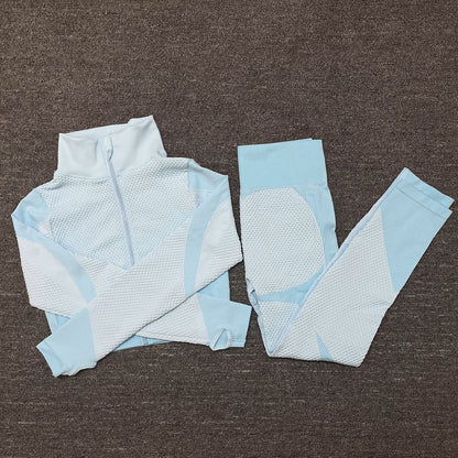 Three piece Stretch Yoga Suit